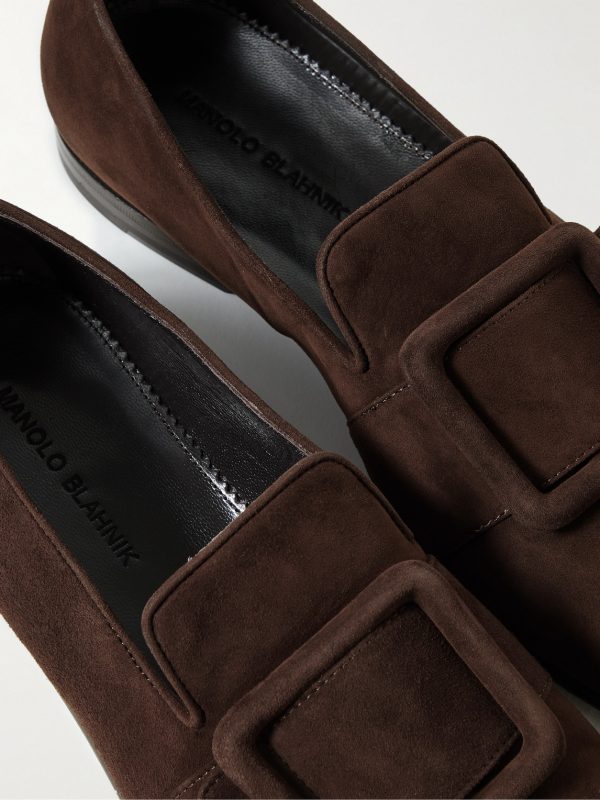 Kleys Buckled Suede Loafers - CU Kleys Buckled Suede Loafers - CU