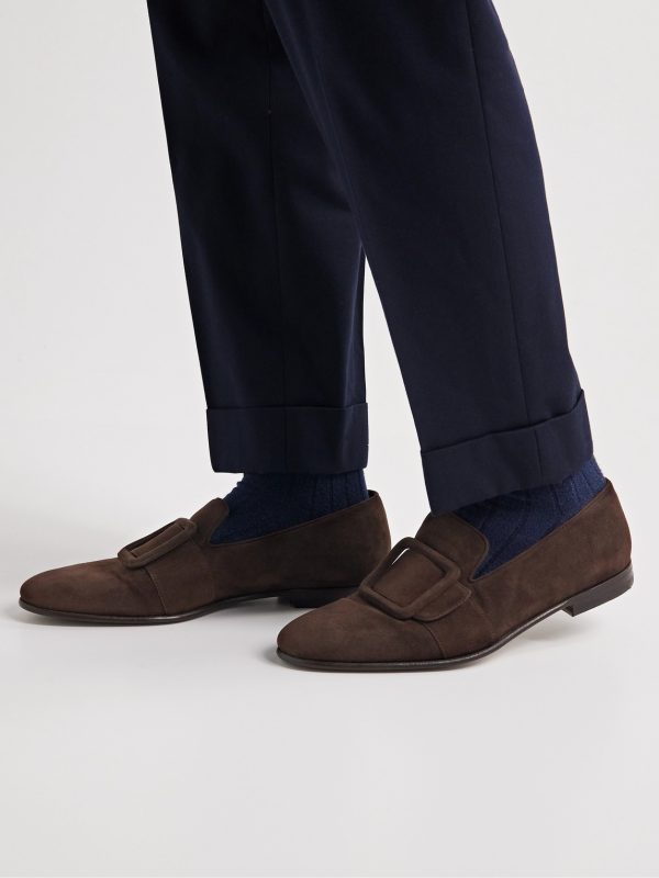Kleys Buckled Suede Loafers - E1 Kleys Buckled Suede Loafers - E1