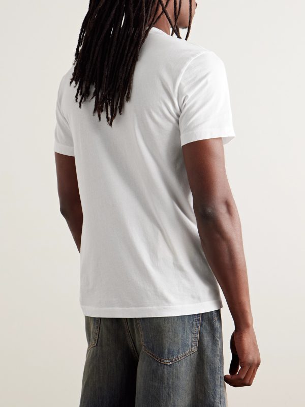 Combed Cotton-Jersey T-Shirt - BK Combed Cotton-Jersey T-Shirt - BK