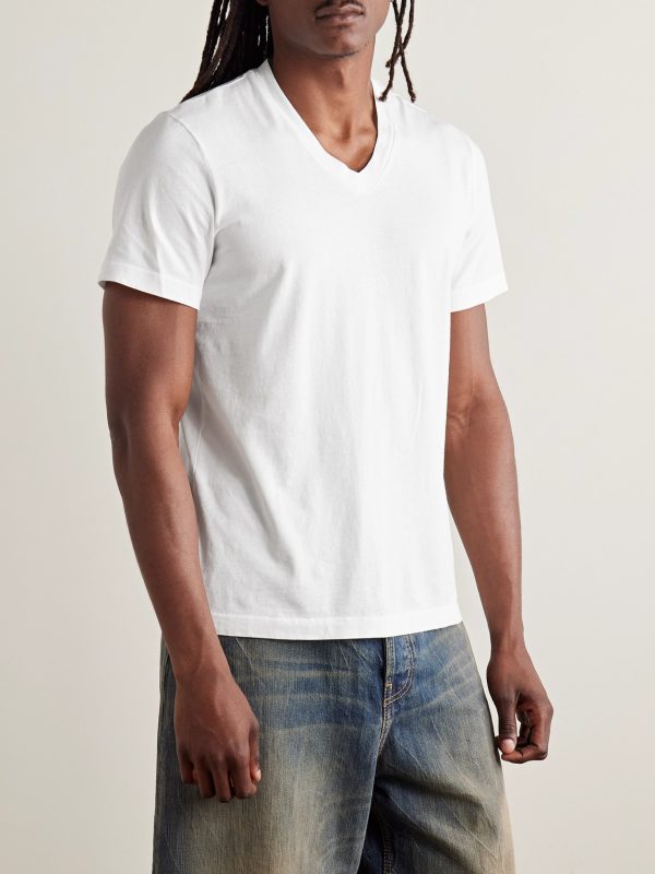 Combed Cotton-Jersey T-Shirt - FR Combed Cotton-Jersey T-Shirt - FR