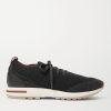 360 Flexy Walk Leather-Trimmed Knitted Wish Wool Sneakers 360 Flexy Walk Leather-Trimmed Knitted Wish Wool Sneakers