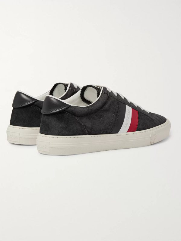 New Monaco Leather and Suede Sneakers - BK New Monaco Leather and Suede Sneakers - BK