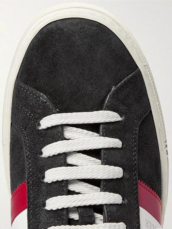 New Monaco Leather and Suede Sneakers - CU New Monaco Leather and Suede Sneakers - CU