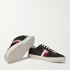 New Monaco Leather and Suede Sneakers - E2 New Monaco Leather and Suede Sneakers - E2