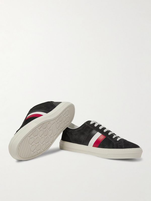New Monaco Leather and Suede Sneakers - E2 New Monaco Leather and Suede Sneakers - E2