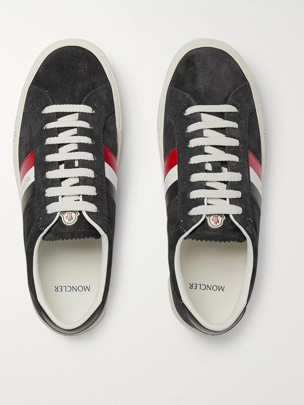 New Monaco Leather and Suede Sneakers - E3 New Monaco Leather and Suede Sneakers - E3