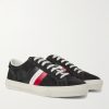 New Monaco Leather and Suede Sneakers - FR New Monaco Leather and Suede Sneakers - FR