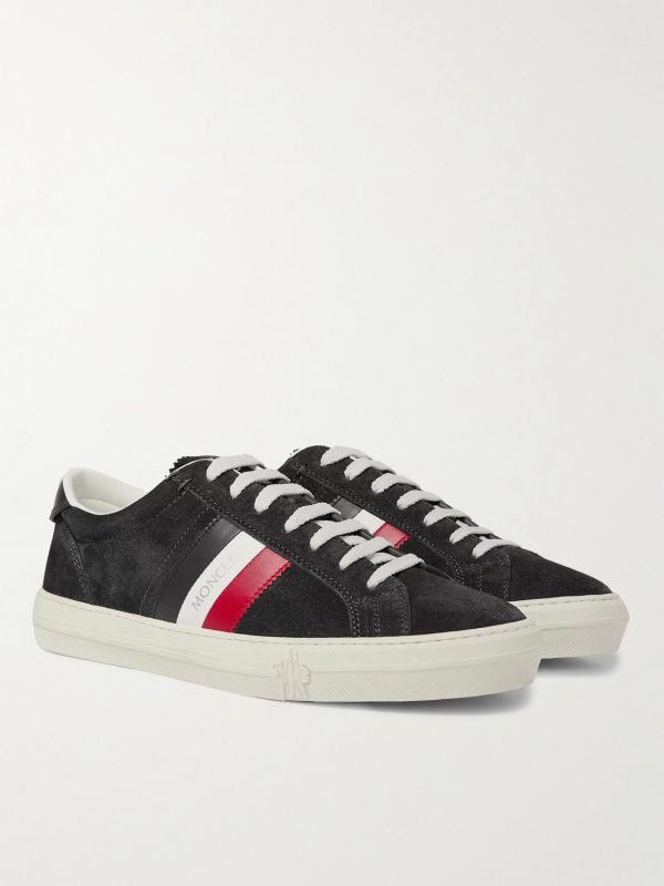 New Monaco Leather and Suede Sneakers - FR New Monaco Leather and Suede Sneakers - FR