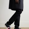 New Monaco Leather and Suede Sneakers - OU New Monaco Leather and Suede Sneakers - OU