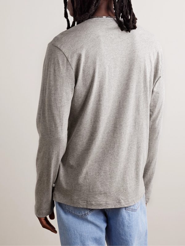 Combed Cotton-Jersey T-Shirt - BK