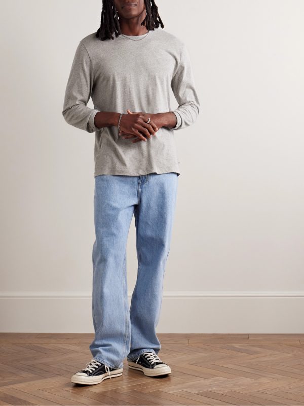 Combed Cotton-Jersey T-Shirt - OU