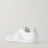 Replica Leather and Suede Sneakers - BK Replica Leather and Suede Sneakers - BK