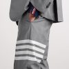 Grey Slim-Fit Tapered Striped Wool Suit Trousers - CU Grey Slim-Fit Tapered Striped Wool Suit Trousers - CU