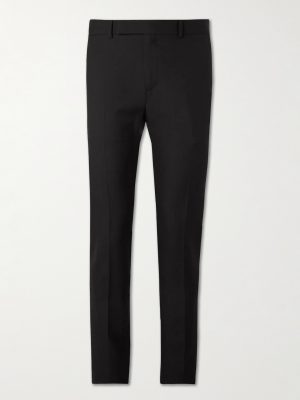 Slim-Fit Worsted Wool-Gabardine Suit Trousers Slim-Fit Worsted Wool-Gabardine Suit Trousers