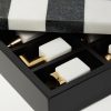 Gold-Plated and Stone Chess Set - E1 Gold-Plated and Stone Chess Set - E1