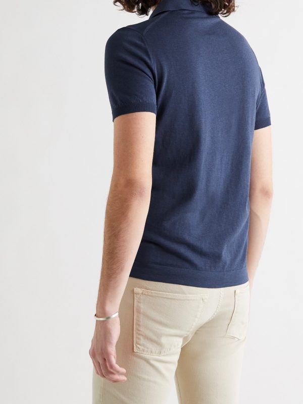 Cotton Polo Shirt - BK