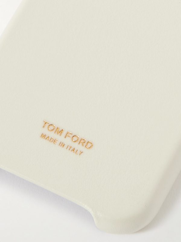 Logo-Detailed Leather iPhone 11 Pro Phone Case - CU Logo-Detailed Leather iPhone 11 Pro Phone Case - CU