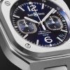 BR 05 Automatic Chronograph 42mm Stainless Steel Watch, Ref. No. BR05C-BU-ST/SST - CU BR 05 Automatic Chronograph 42mm Stainless Steel Watch, Ref. No. BR05C-BU-ST/SST - CU