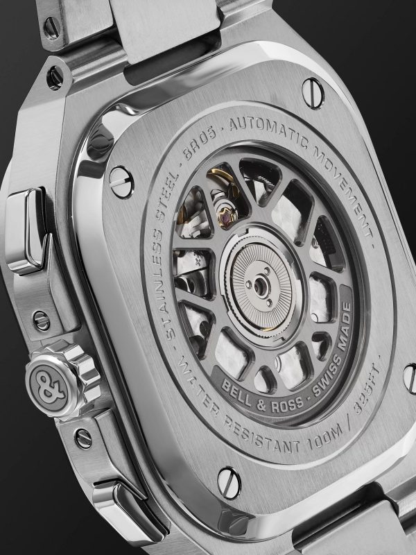 BR 05 Automatic Chronograph 42mm Stainless Steel Watch, Ref. No. BR05C-BU-ST/SST - E1 BR 05 Automatic Chronograph 42mm Stainless Steel Watch, Ref. No. BR05C-BU-ST/SST - E1