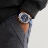 BR 05 Automatic Chronograph 42mm Stainless Steel and Rubber Watch, Ref.No. BR05C-BUBU-ST/SRB - OU BR 05 Automatic Chronograph 42mm Stainless Steel and Rubber Watch, Ref.No. BR05C-BUBU-ST/SRB - OU