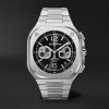 BR 05 Automatic Chronograph 42mm Stainless Steel Watch, Ref. No. BR05C-BL-ST/SST