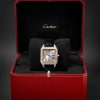 Santos-Dumont Hand-Wound 33.9mm Extra Large 18-Karat Rose Gold, Steel and Alligator Watch, Ref. No. W2SA0017 - E3 Santos-Dumont Hand-Wound 33.9mm Extra Large 18-Karat Rose Gold, Steel and Alligator Watch, Ref. No. W2SA0017 - E3
