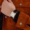 Santos-Dumont Hand-Wound 33.9mm Extra Large 18-Karat Rose Gold, Steel and Alligator Watch, Ref. No. W2SA0017 - OU Santos-Dumont Hand-Wound 33.9mm Extra Large 18-Karat Rose Gold, Steel and Alligator Watch, Ref. No. W2SA0017 - OU