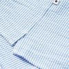 Miyagi Camp-Collar Striped Seersucker Shirt - E1 Miyagi Camp-Collar Striped Seersucker Shirt - E1