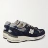 991 Suede, Mesh and Leather Sneakers - BK