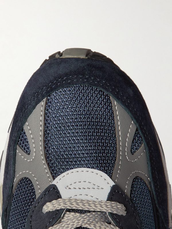 991 Suede, Mesh and Leather Sneakers - CU
