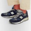 991 Suede, Mesh and Leather Sneakers - E1