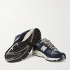 991 Suede, Mesh and Leather Sneakers - E2
