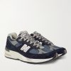 991 Suede, Mesh and Leather Sneakers - FR