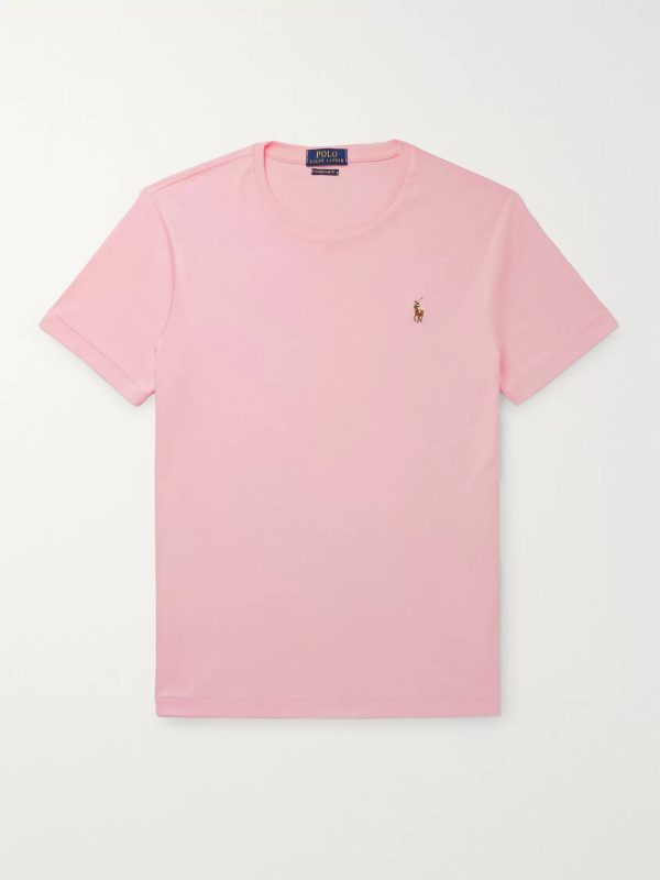 Slim-Fit Pima Cotton-Jersey T-Shirt