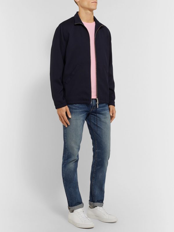 Slim-Fit Pima Cotton-Jersey T-Shirt - OU