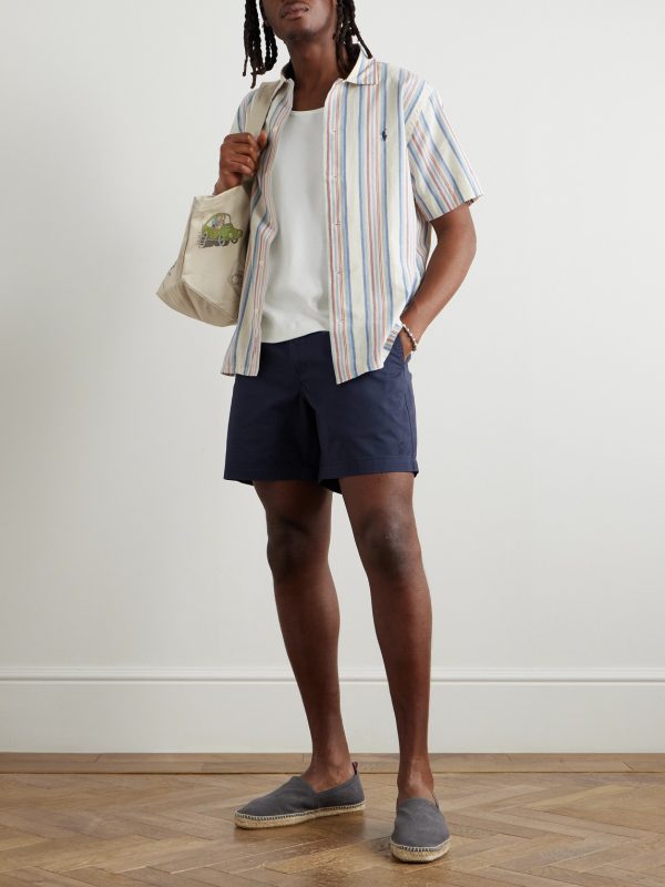 Stretch Cotton-Twill Shorts - OU Stretch Cotton-Twill Shorts - OU