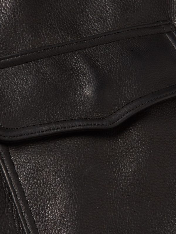 The Carter Shearling Bomber Jacket - E1 The Carter Shearling Bomber Jacket - E1