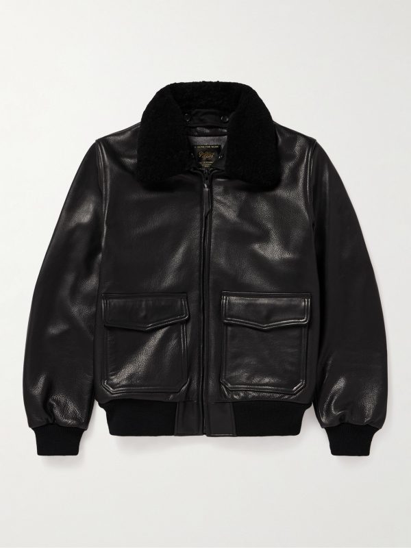 The Carter Shearling Bomber Jacket The Carter Shearling Bomber Jacket