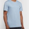 Slim-Fit Logo-Embroidered Mélange Pima Cotton-Jersey T-Shirt - FR Slim-Fit Logo-Embroidered Mélange Pima Cotton-Jersey T-Shirt - FR
