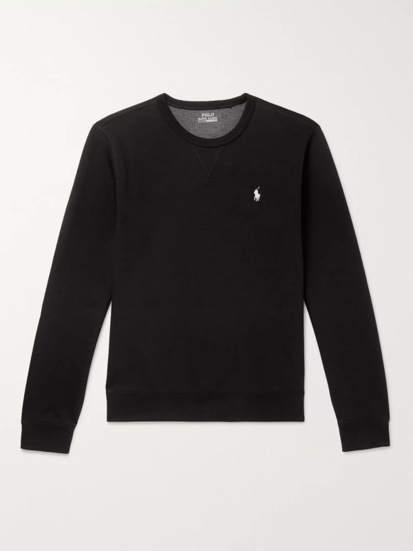 Logo-Embroidered Jersey Sweatshirt Logo-Embroidered Jersey Sweatshirt