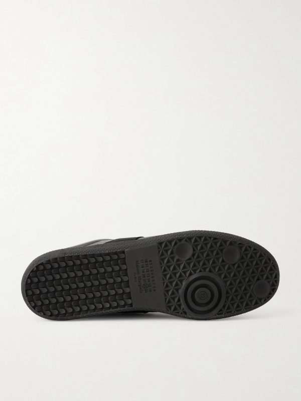 Replica Leather and Suede Sneakers - E1