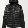 Hybridge Lite Slim-Fit Quilted Shell Hooded Down Jacket Hybridge Lite Slim-Fit Quilted Shell Hooded Down Jacket