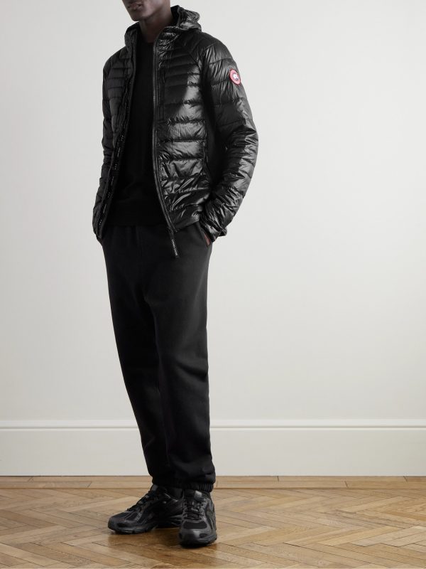 Hybridge Lite Slim-Fit Quilted Shell Hooded Down Jacket - OU Hybridge Lite Slim-Fit Quilted Shell Hooded Down Jacket - OU