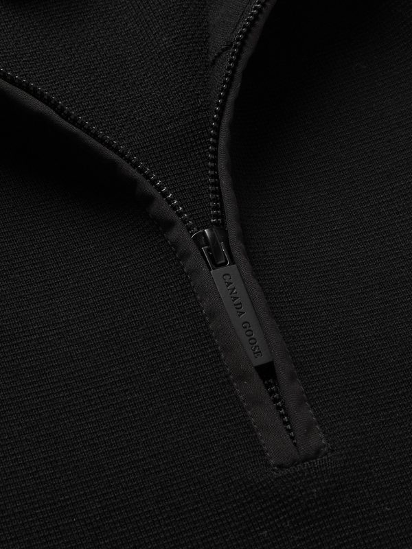 Stormont Slim-Fit CORDURA-Trimmed Merino Wool Half-Zip Sweater - CU Stormont Slim-Fit CORDURA-Trimmed Merino Wool Half-Zip Sweater - CU