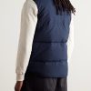 Slim-Fit Freestyle Crew Quilted Arctic Tech Down Gilet - BK Slim-Fit Freestyle Crew Quilted Arctic Tech Down Gilet - BK