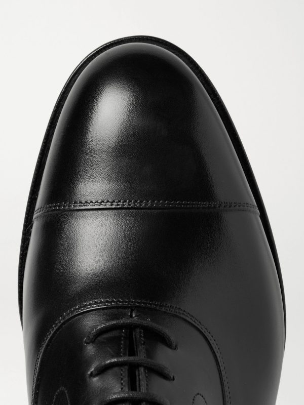 Chelsea Cap-Toe Burnished-Leather Oxford Shoes - CU Chelsea Cap-Toe Burnished-Leather Oxford Shoes - CU