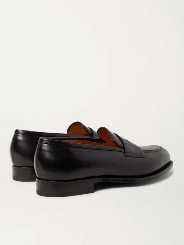 Piccadilly Leather Penny Loafers - BK Piccadilly Leather Penny Loafers - BK