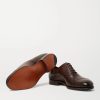 Chelsea Cap-Toe Burnished-Leather Oxford Shoes - E1 Chelsea Cap-Toe Burnished-Leather Oxford Shoes - E1