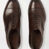 Chelsea Cap-Toe Burnished-Leather Oxford Shoes - E2 Chelsea Cap-Toe Burnished-Leather Oxford Shoes - E2