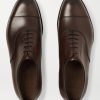 Chelsea Cap-Toe Burnished-Leather Oxford Shoes - E3 Chelsea Cap-Toe Burnished-Leather Oxford Shoes - E3
